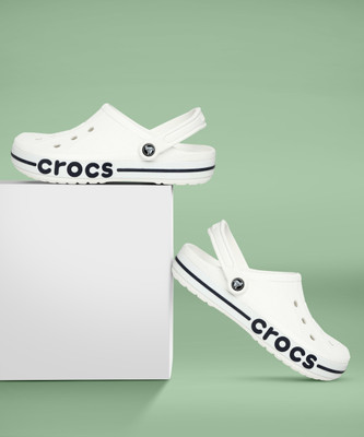 CROCS Bayaband Clog Men Clogs(White , 7)