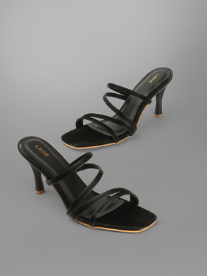 LAVIE Women Heels(Black , 6)