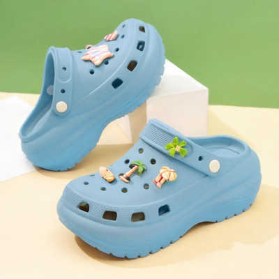 TopiBaaz Women Clogs(Blue , 7)