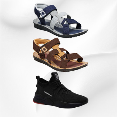 Genial Men Sandals(Multicolor , 7)