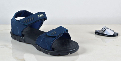 Classica Men Sandals(Grey, Blue, Black , 10)