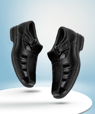 rodox Men Sandals(Black , 6)