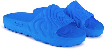 BERSACHE Men Slippers(Blue , 9)