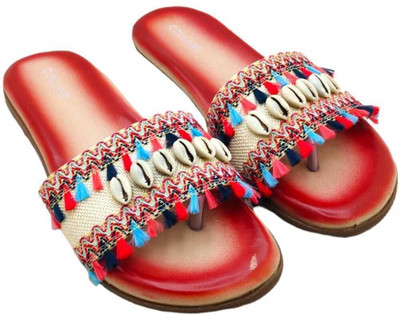 Collard Women Flats(Multicolor , 6)
