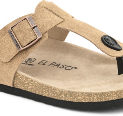 El Paso Men Sandals(Beige , 7)