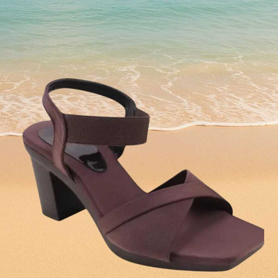 tbh Women Heels(Brown , 5)