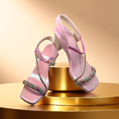 elavation Women Heels(Pink , 6)