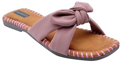 SHOENEEDS Women Flats(Pink , 4)