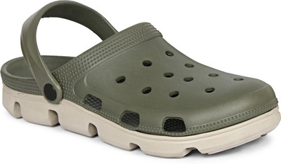 Roadster Men Clogs(Olive , 6)