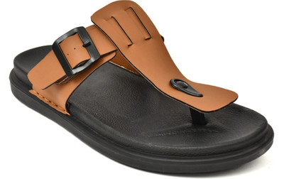 SBNGROUP Men Sandals(Tan , 8)