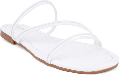 Dressberry Women Flats(White , 5)
