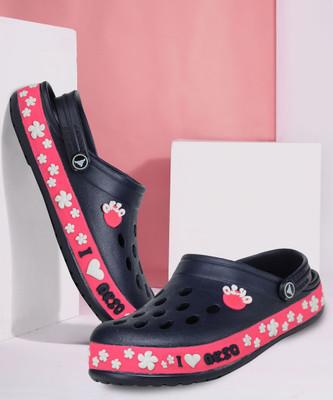 Abros Women Clogs(Navy , 6)