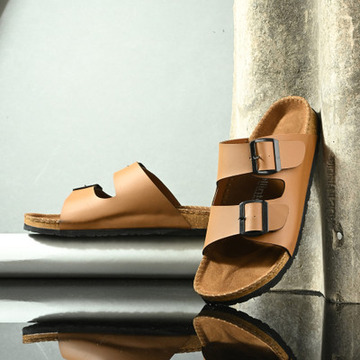 Vellinto Men Sandals(Beige , 8)