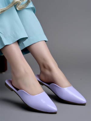 Stylestry Women Flats(Purple , 7)