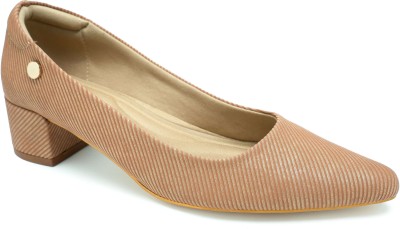 OZURI Women Tan Heels