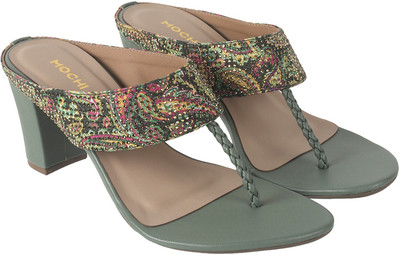 MOCHI Women Casual(Green , 7)