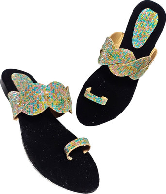 AMAN Women Flats(Multicolor , 9)