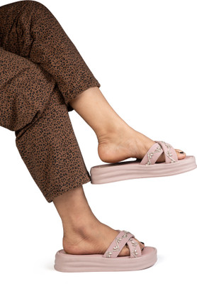 RETTROSE Women Flats(Pink , 5)