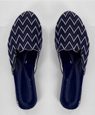 ZIYARAT COLLECTION Women Heels(Blue , 9)