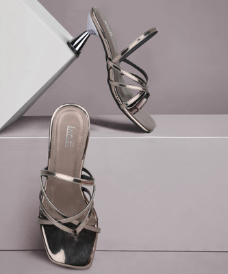 Inc.5 Women Heels(Grey , 6)