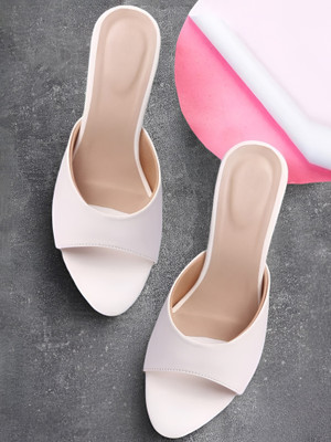 RSPV Women Heels(White , 6)