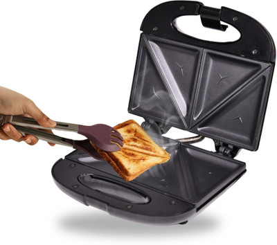 Aulten 750 Watt 4 Slice Grill Sandwich Maker Toast(Black) deal from flipkart