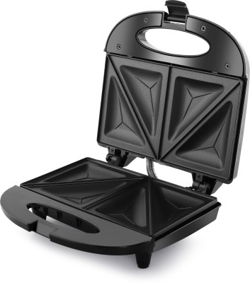 Ekaa Sandwich Maker SMT23 | Electric Toaster | 750W Fixed Plates | Toast(Black)