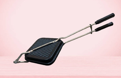 voltmeal NON-STICK GAS TOASTER Toast, Grill, Pizza Pan(Black, Silver)