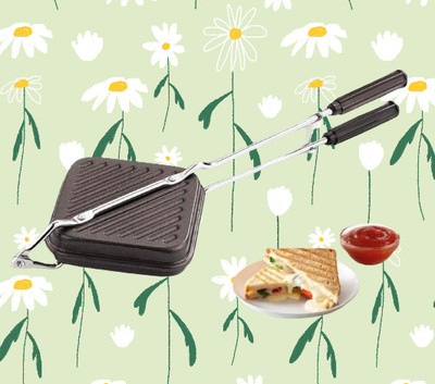 voltmeal BEST GAS TOASTER SANDWICH MAKER Toast, Pizza Pan(Black)
