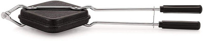 BartanJi Nonstick Sandwich Toaster | Sandwich Maker | Gas Sandwich Toaster Toast(Black)