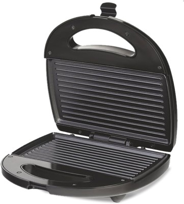 goodflame GOODFLAME Grill Sandwich Maker Coated Non-stick Sandwich Toasters Grill (Black) Grill(Black)