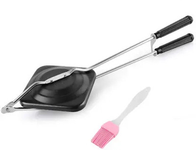 Exvora Enterprises Exvora's Plain Toaster with Silicone Brush Toast(Black)