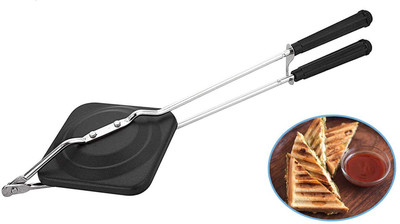 SAB High Quality Deluxe Sandwich Toaster - Non Stick Toast Toast, Grill(Black)