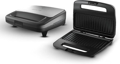 PHILIPS by philips HD2289/00 Grill(Black with Metallic Finish)