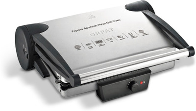 ORPAT Express Sandwich Pizza Grill Oven Grill, Pizza Pan, Toast(Black)
