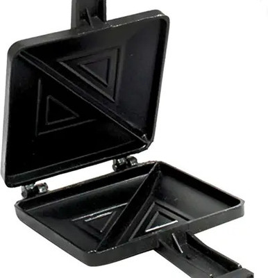 Surya King Non-stick Grill Gas Cut Toaster Premium Bread Toaster, Sandwich Makers Grill(Black)