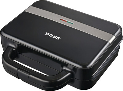 BOSS SuperSub Toaster | Non-Stick Coated Plates for Easy-to-Clean | 2 Yr Warranty | Toast(Black)