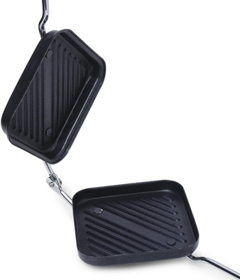 RBGIIT Premium Gas Sandwich Maker Non Stick Toaster for Daily Quick Breakfast Grill(Black)