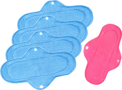 Re:pad Reusable Pad -1 Maxi + 4 Super Maxi Sanitary Pad(Pack of 10)