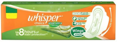 Whisper choice Regular 230 mm - 6 Pcs Sanitary Pad