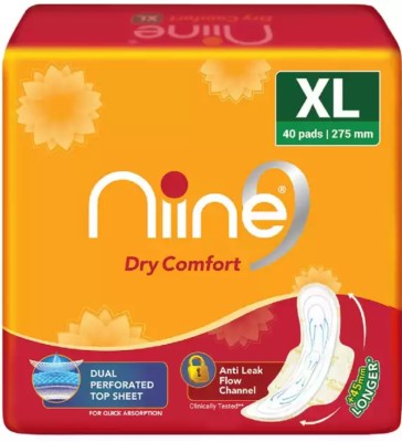 nine Dry Comfort Ultra-thin 275mm XL - 40 Sanitary Pad