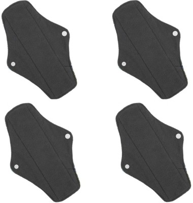 AAKAV Reusable Cloth Period Pads for Heavy Flow Leak-proof Sanitary Pad(Pack of 4)