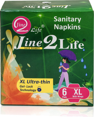 JINE2LIFE ultra thin supar soft 60 pads Sanitary Pad