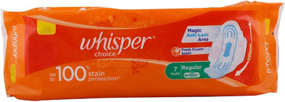 Whisper Choice Ultra Sanitary Pads Regular Size Sanitary Pad
