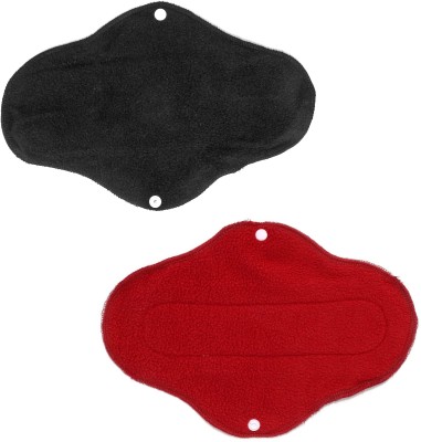 AAKAV Cotton Care Washable Cloth Menstrual Pads Sanitary Pad(Pack of 2)