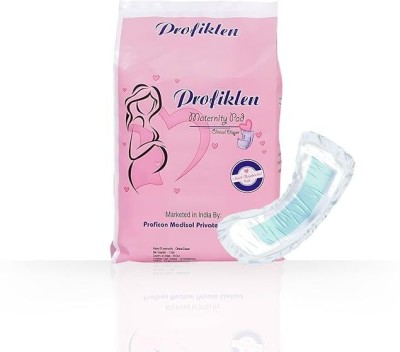 Profiklen Maternity Pads After Delivery For Women Postpartum, Ultra Heavy Flow (Pack of 1) Sanitary Pad