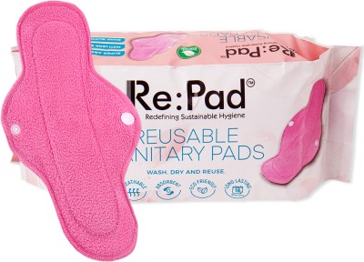 Re:pad Reusable Pad-2 Maxi + 3 Super Sanitary Pad(Pack of 5)