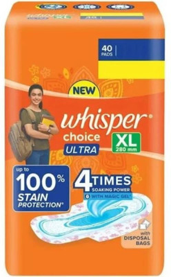 Whisper choice ULTRA XL 280MM ( 40 ) Pac Sanitary Pad
