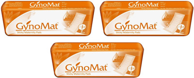 GynoMat Maternity Pads after Child Birth Heavy Flow Absorbtion Sanitary Pad(Pack of 3)