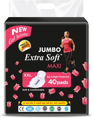 7 Soft Jumbo Extra Soft Sanitary Pads (Pack of 40) Sanitary Pad